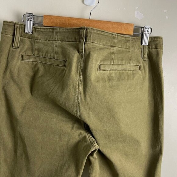 J Crew women’s factory army green stretch utility pant size 31 NEW NWT - Picture 7 of 14